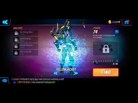 Finally Yellow Jacket is here! Red Star Opening - Marvel Strike Force