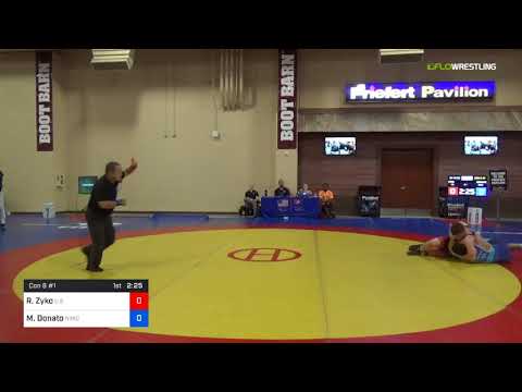 2018 Marine Corps US Open/Senior Men's Greco-Roman 72 Con 8 #1 - Robert Zyko (U.S.) Vs. Michael Do