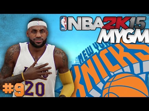 NBA 2K15 MyGM- Ep. 9: Signing Former Duke Superstar| LeBron James on Lakers!