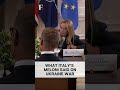 FirstpostNews All Of Meloni S Eyerolls From The Trump EU Meet On Ukraine Trump Zelensky Meeting