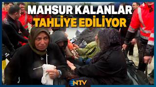 Felaketin Boyutu Büyüyor: Mahsur Kalanlar Böyle Kurtarıldı! | NTV