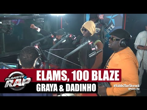 Elams feat. 100 Blaze, Graya & Dadinho "S'en aller" #PlanèteRap