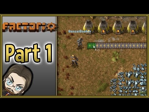 Factorio Co-Op Gameplay - #1 - Let's Play Walkthrough