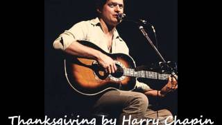 Harry Chapin on Thanksgiving, Hunger