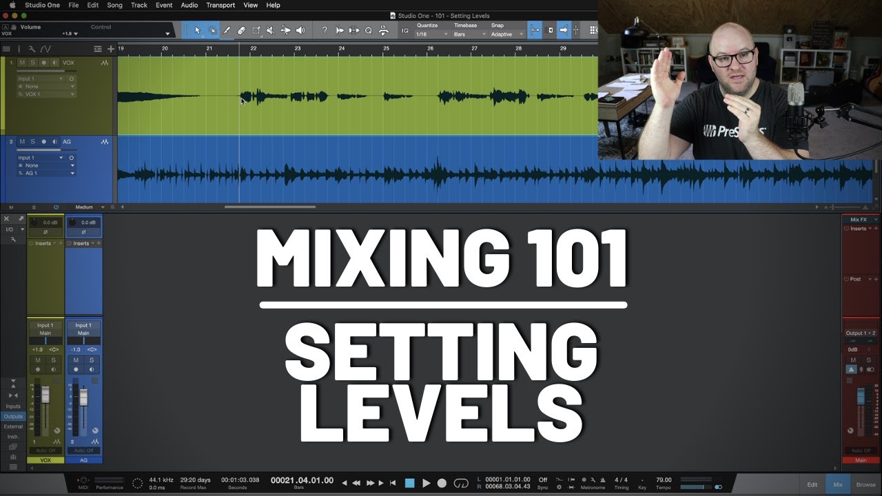 Mixing 101 - Setting Levels