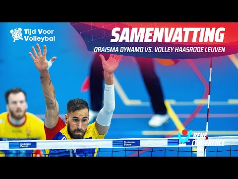 Samenvatting Spotlight Match: Draisma Dynamo 🇳🇱 vs. Volley Haasrode Leuven 🇧🇪 | BeNe Conference