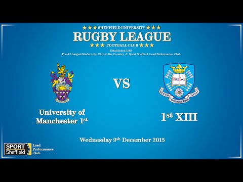 University of Manchester 1sts vs University of Sheffield 1sts - Full match