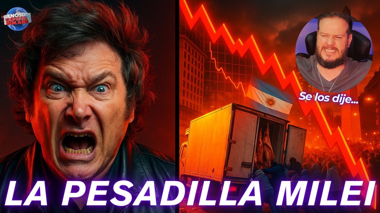 🇦🇷 “La PESADILLA de Javier Milei: ¿Así se ve la ‘libertad’ en Argentina?” | Diego Ruzzarin