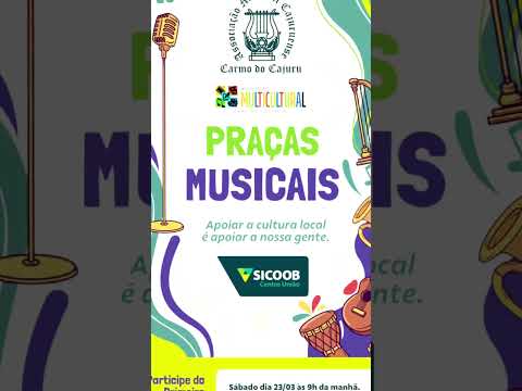 PRAÇAS MUSICAIS  #carmodocajuru #musica #music #shorts  #bandminas #bandabrasileira