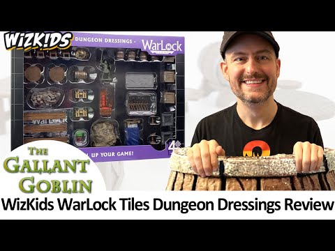 WarLock Tiles: Dungeon Dressings Review - WizKids Prepainted Miniature Terrain