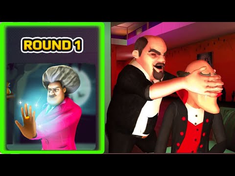 Scary Teacher 3D | Spooky Special Round 1 Gameplay Walkthrough (iOS Android)