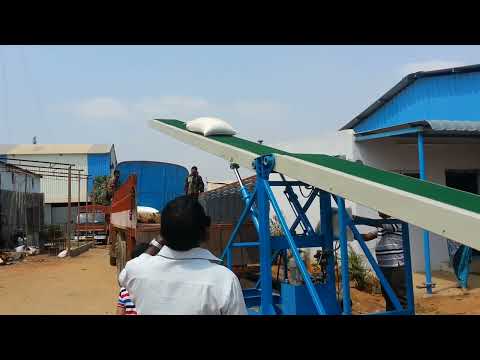 Two Stage Truck Loading Conveyor