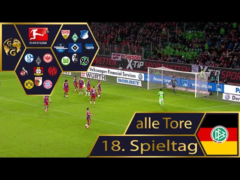 18. Spieltag - 1. Bundesliga 2014-15 - Alle Tore