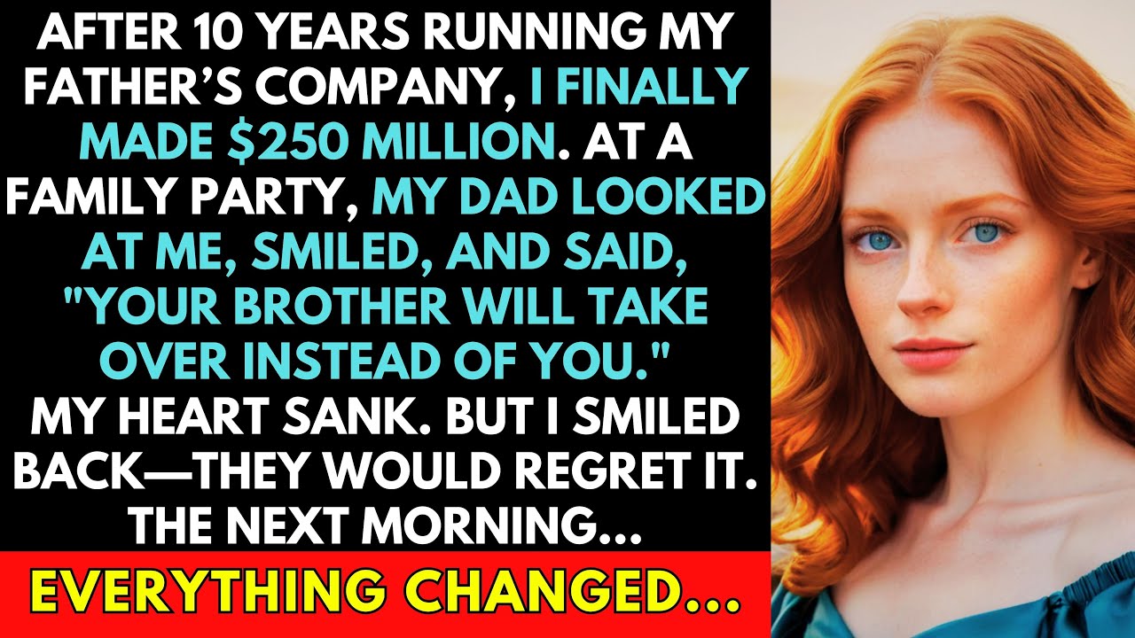 I Grew My Dad’s Company To $250M, Then He Said, "Your Brother Will Replace You." They Regretted It.