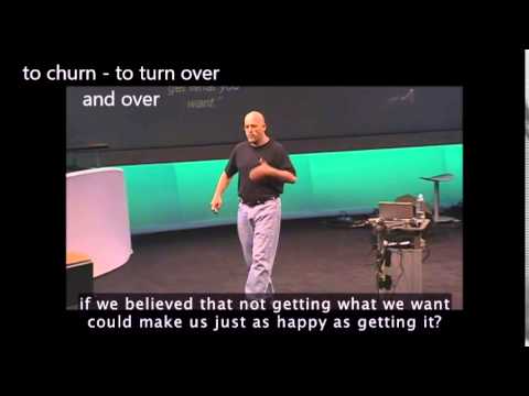 Word Drilling - TED - Dan Gilbert: The surprising science of happiness - Part 2