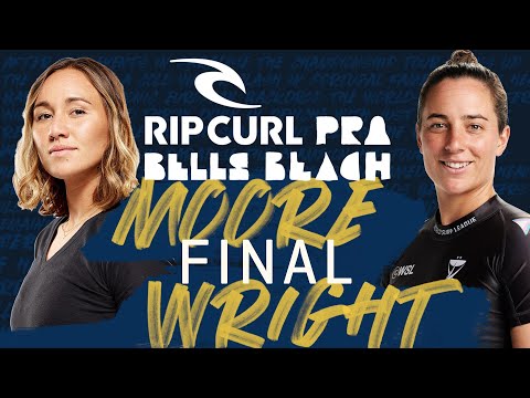 Carissa Moore vs Tyler Wright FINAL! | Rip Curl Pro Bells Beach - Heat Replay