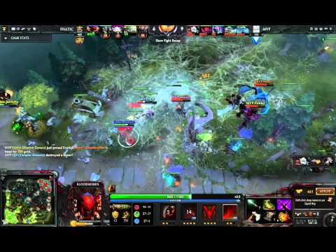 Fnatic.MuShi Of BloodSeeker Got IMBA Tripple Kill By Battle