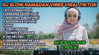 Download lagu DJ Slow Ramadan Vibes Viral TikTok 🔥 Full Bass 808 Empuk | Lagu Sahur & Religi Remix Terbaru 2026 mp3