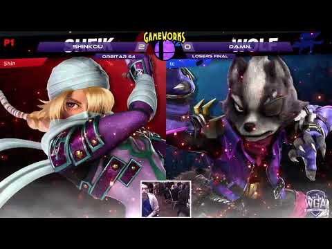 Shinkou (Sheik) vs DAMN. (Ken, Wolf) - Orbitar 64 - Losers Final