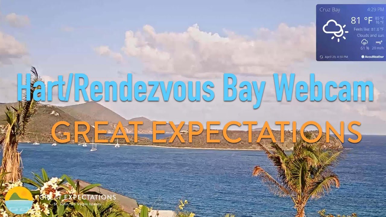 Live webcam view of Bahías Hart y Rendezvous