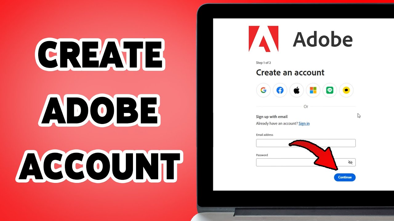 How To Create Adobe Account | Register For Adobe Profile 2025