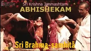 Krishna Janmashtami Abhishekam - Sri Brahma Samhit