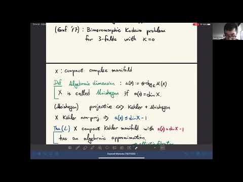 Hsueh-Yung Lin. Algebraic approximations of compact Kähler threefolds