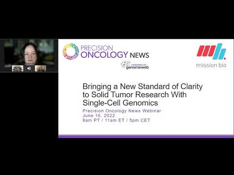 Webinar: Bringing a New Standard of Clarity to Solid Tumor Research With Single-Cell Genomics