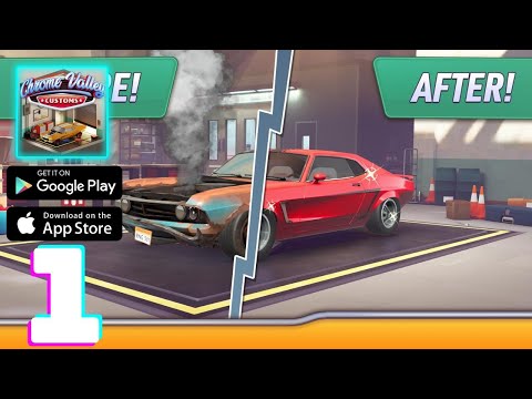 Chrome Valley Customs Gameplay Walkthrough Part 1 (iOS, Android)