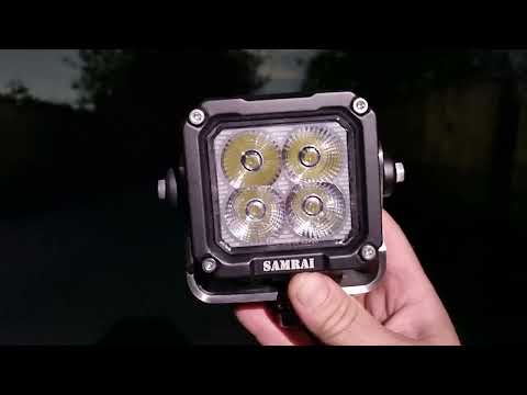 Светодиодная LED фара 40W, Samrai 1740SS, дальнего света, PRO серия, Osram