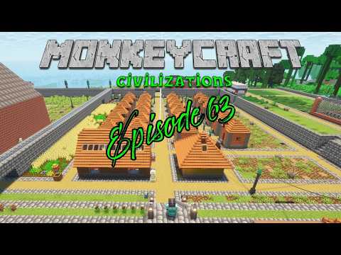 The Slums Of Modded Minecraft || Monkeycraft Civilizations Ep 63