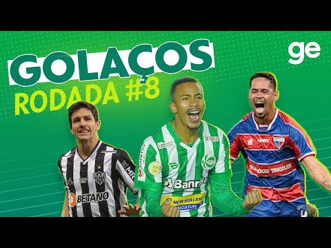 TOP GOLS DA #8 RODADA DO BRASILEIRÃO 2021 | ge.globo