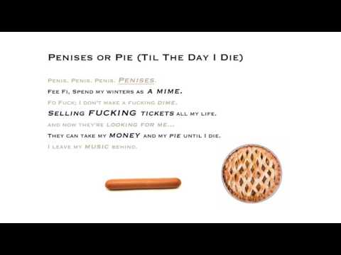Penises or Pie (Til The Day I Die) - Kirk Fogg's African Adventure [Lyric Video]