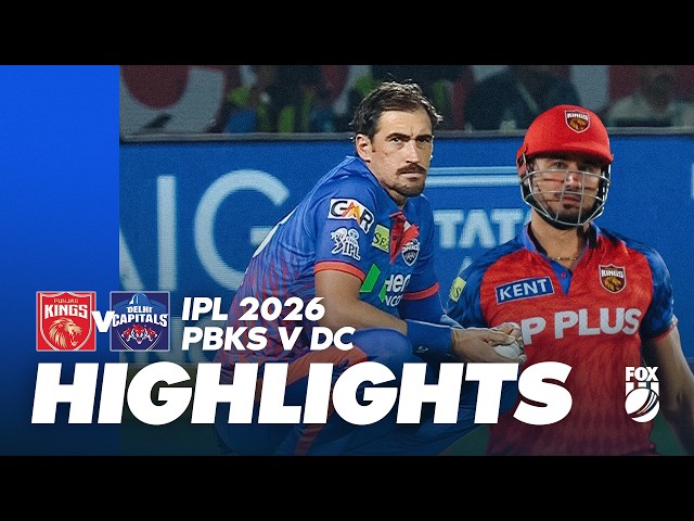 Punjab Kings v Delhi Capitals I Full Match Highlights I Match 55 IPL 2026 I Fox Cricket