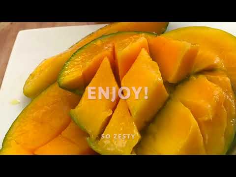 Mango Scoring and Passion fruit Dressing #recipe #howtoscoreamango #passionfruitdressingrecipe