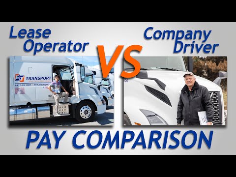 , title : 'COMPANY TRUCK DRIVERS OR lease operator, pay comparison. OWNER OPERATOR VS COMPANY DRIVER. Paystubs'