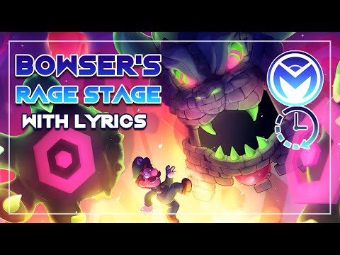 Super Mario Wonder - Bowser's Rage Stage One Hour - With Lyrics