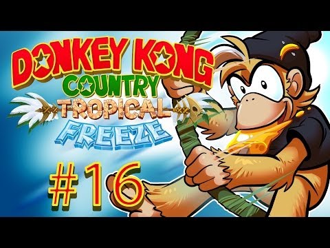 Donkey Kong Country Tropical Freeze Gameplay Walkthrough w/ SSoHPKC Part 16 - World 6 Blues