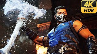 MK1 - Sub-Zero Reveals He Killed Scorpion Father Scene (Mortal Kombat 1) 4K-Ultra HDR 2023