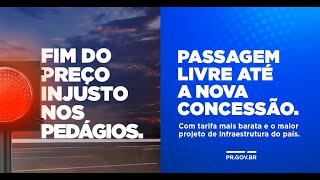 Governo detalha o plano de operação do estado com o fim das concessões do anel de integração
