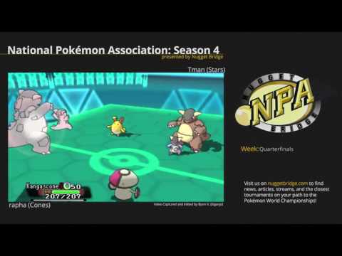 NPA 4 Quarterfinals - rapha (Cones) vs Tman (Stars)