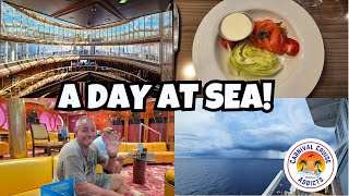 Sea Day on Carnival Paradise | Diamond Luncheon, Casino & More