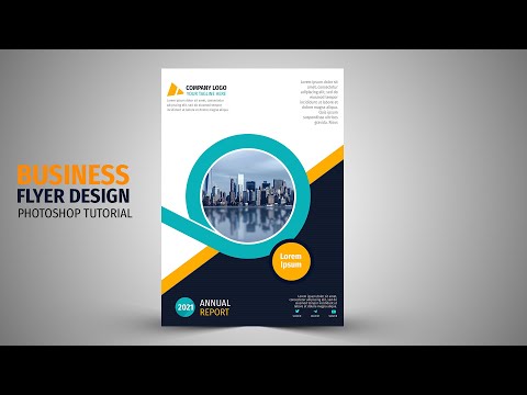 Easy Flyer Design Tutorial Creative A4 Flyer Design Photoshop CC Tutorial Vertex Graphic