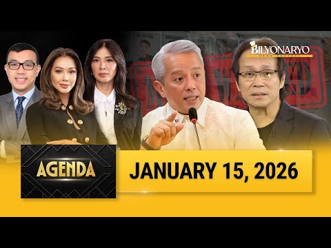 Agenda | January 15, 2026