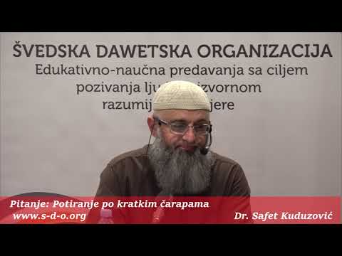 Potiranje po kratkim čarapama? - dr. Safet Kuduzović
