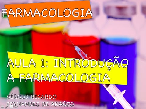 Curso de Farmacologia: Aula 1 - Introdução a farmacologia