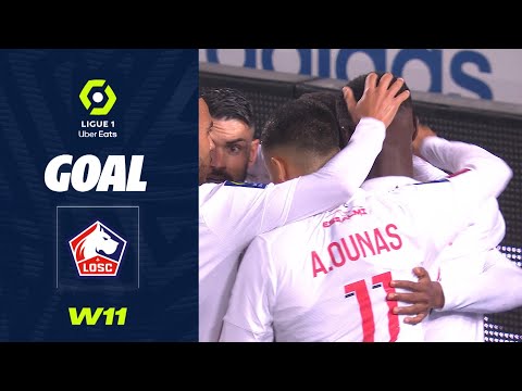 Goal Jonathan Christian DAVID (41' pen - LOSC) RC STRASBOURG ALSACE - LOSC LILLE (0-3) 22/23