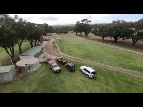 7.25 inch gauge Batavia Coast Miniature Railway drone footage from the air. 05/08/2018