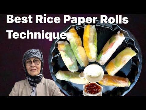 Discover the Best Techniques for Rice Paper Rolls #alialifestyle #ricepaper