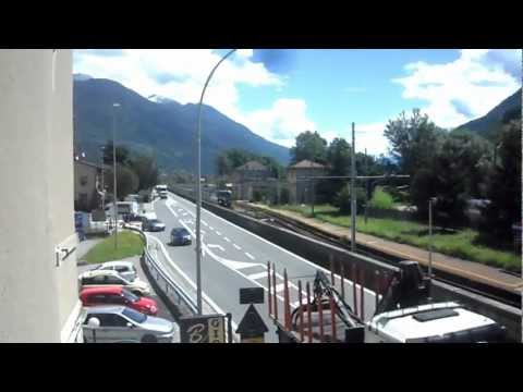 RegioExpress 2567 di trenord Tirano-Milano C.le in transito ad Ardenno-Masino